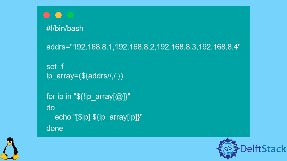 Split String Into Array In Bash Delft Stack